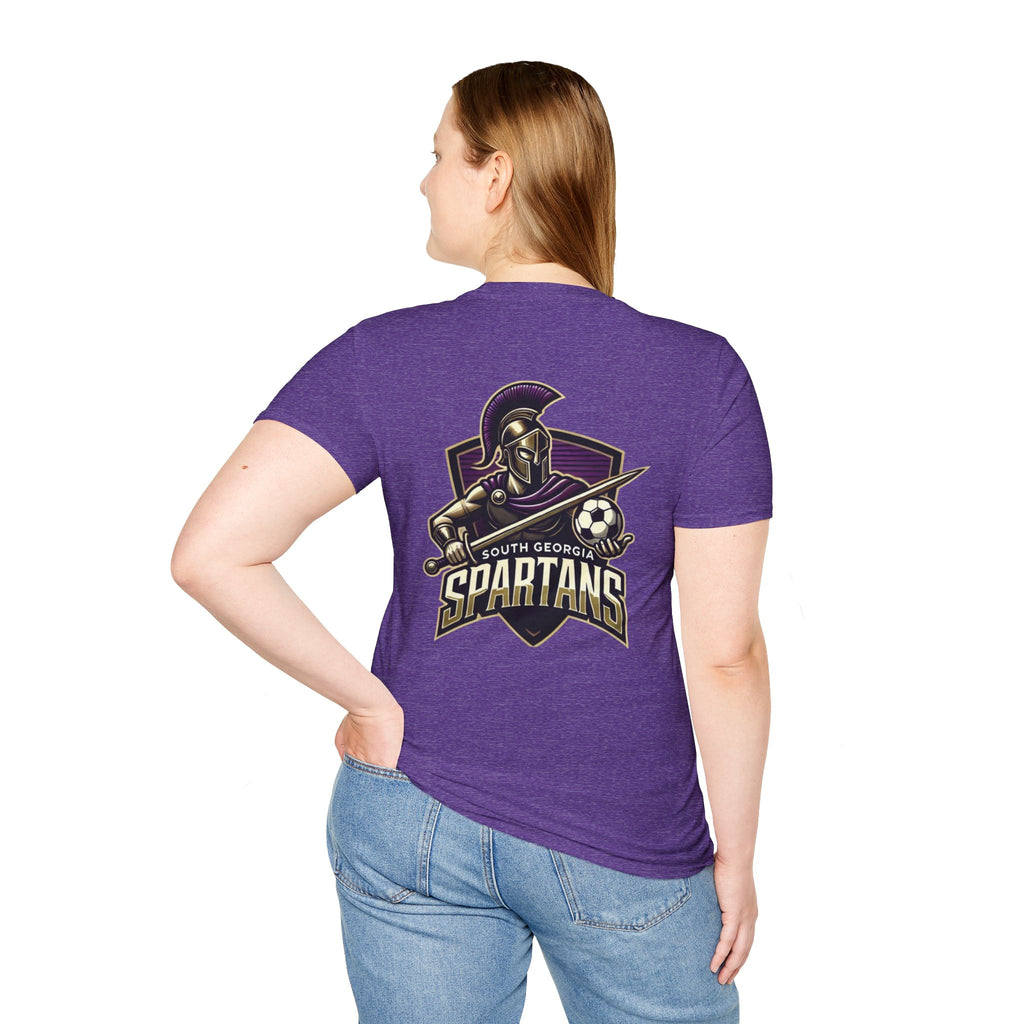 Spartan Helmet Logo T-Shirt — Vintage College Team Tee
