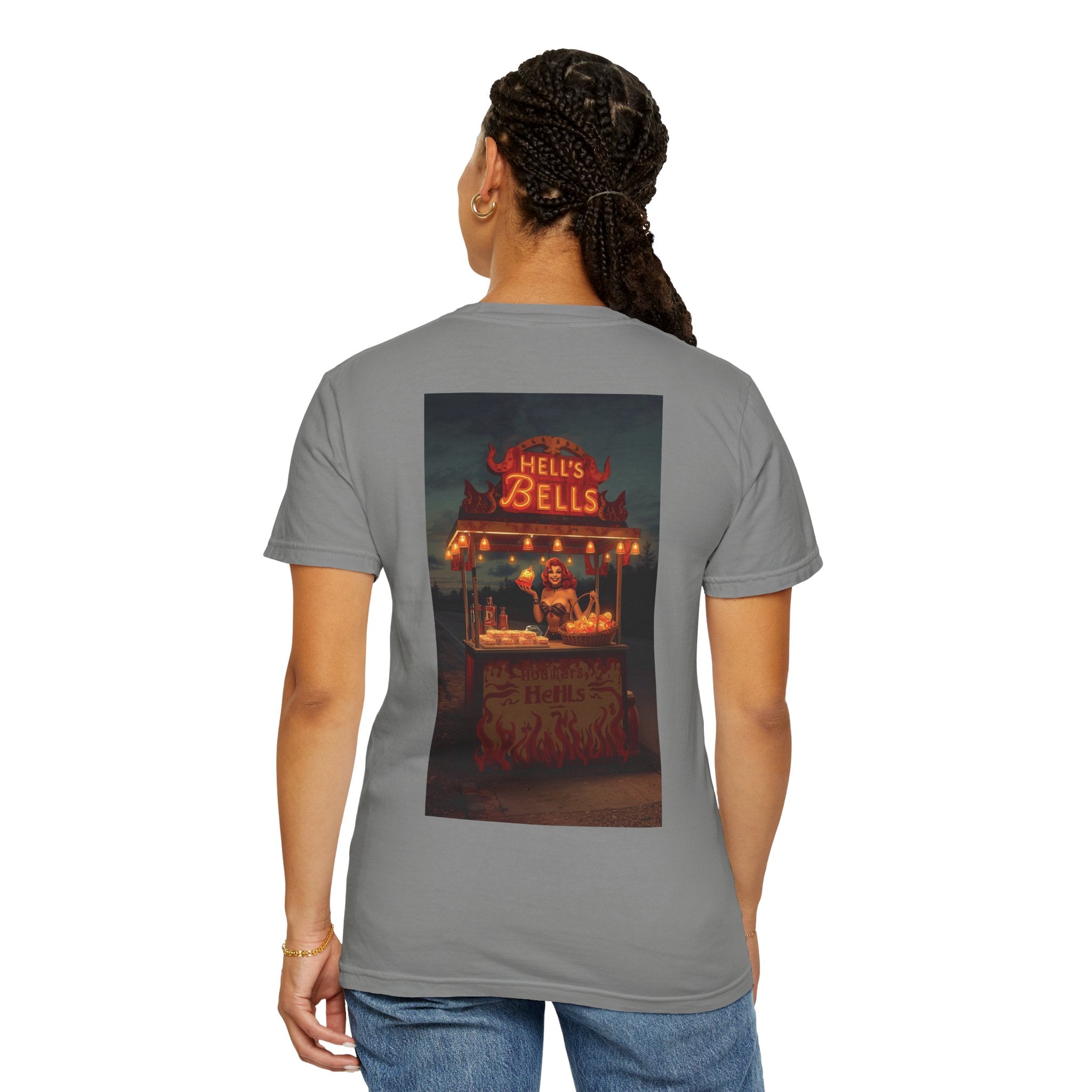 Hell's Bells Unisex Garment-Dyed T-shirt, Vintage-Inspired Tee, Casual Graphic Shirt, Summer Festival Top, Great for Music Lovers, [...]