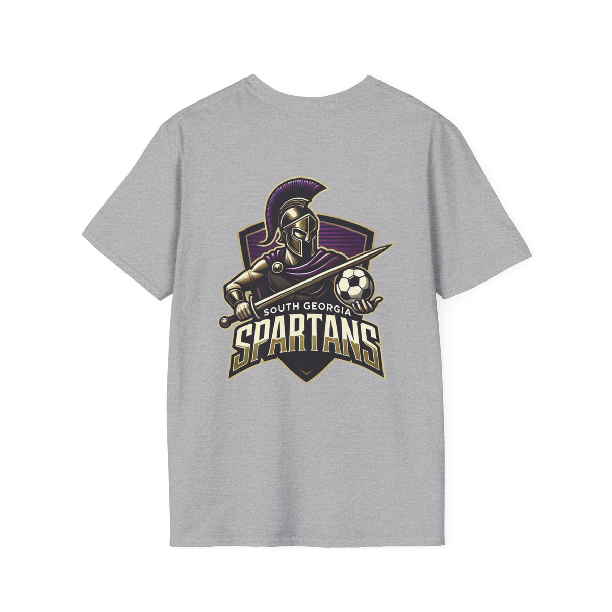 Spartan Helmet Logo T-Shirt — Vintage College Team Tee