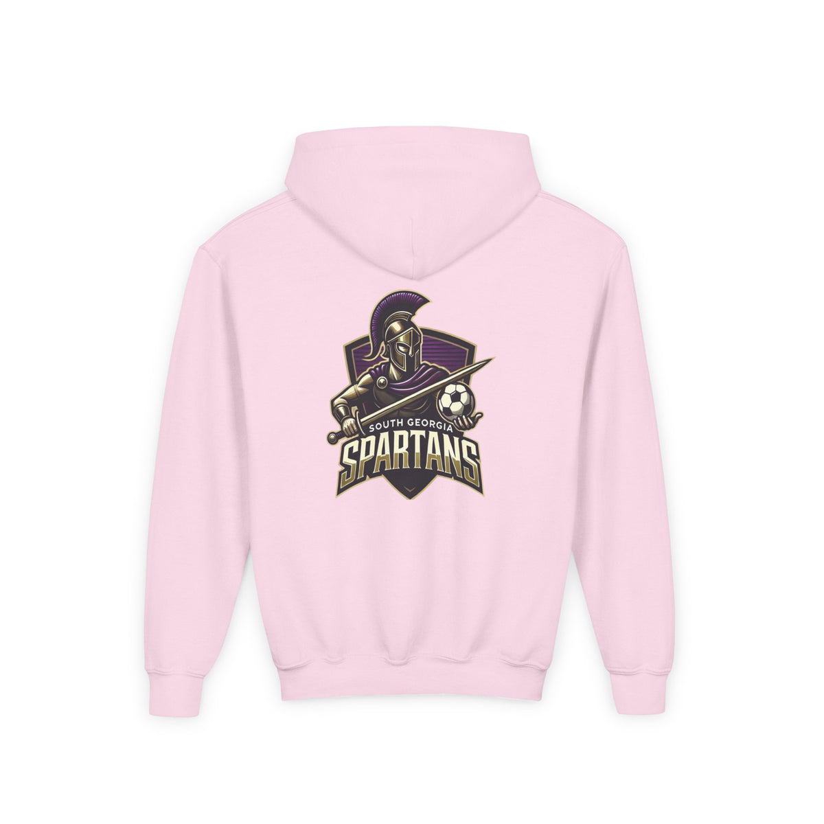 Spartans Youth Hoodie — South Georgia Spartans Soccer Team Logo