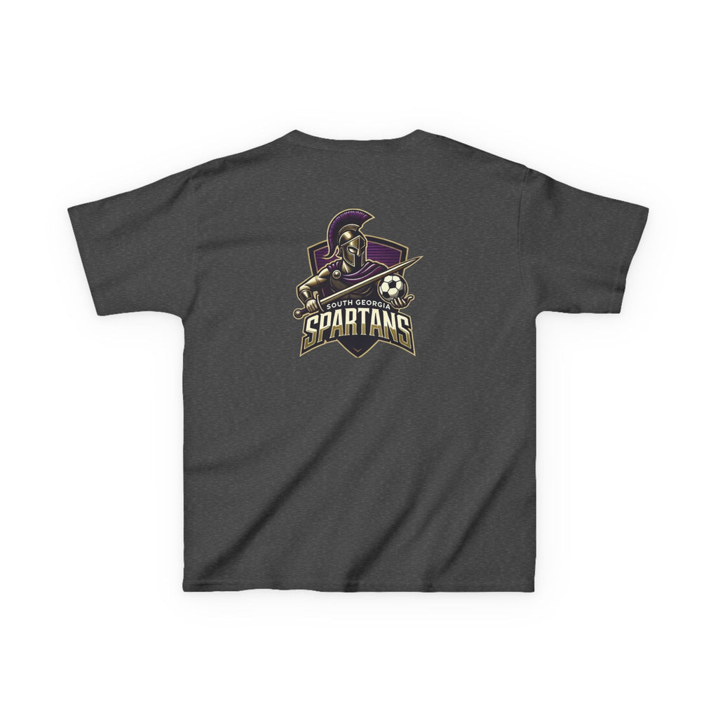 Spartans Kids Heavy Cotton Tee - Perfect for Young Sports Enthusiasts