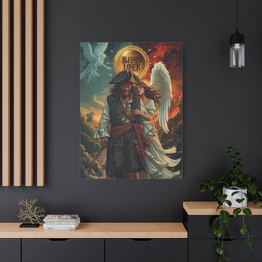 Blessed loser Canvas Print,  Blessed Loser Concept