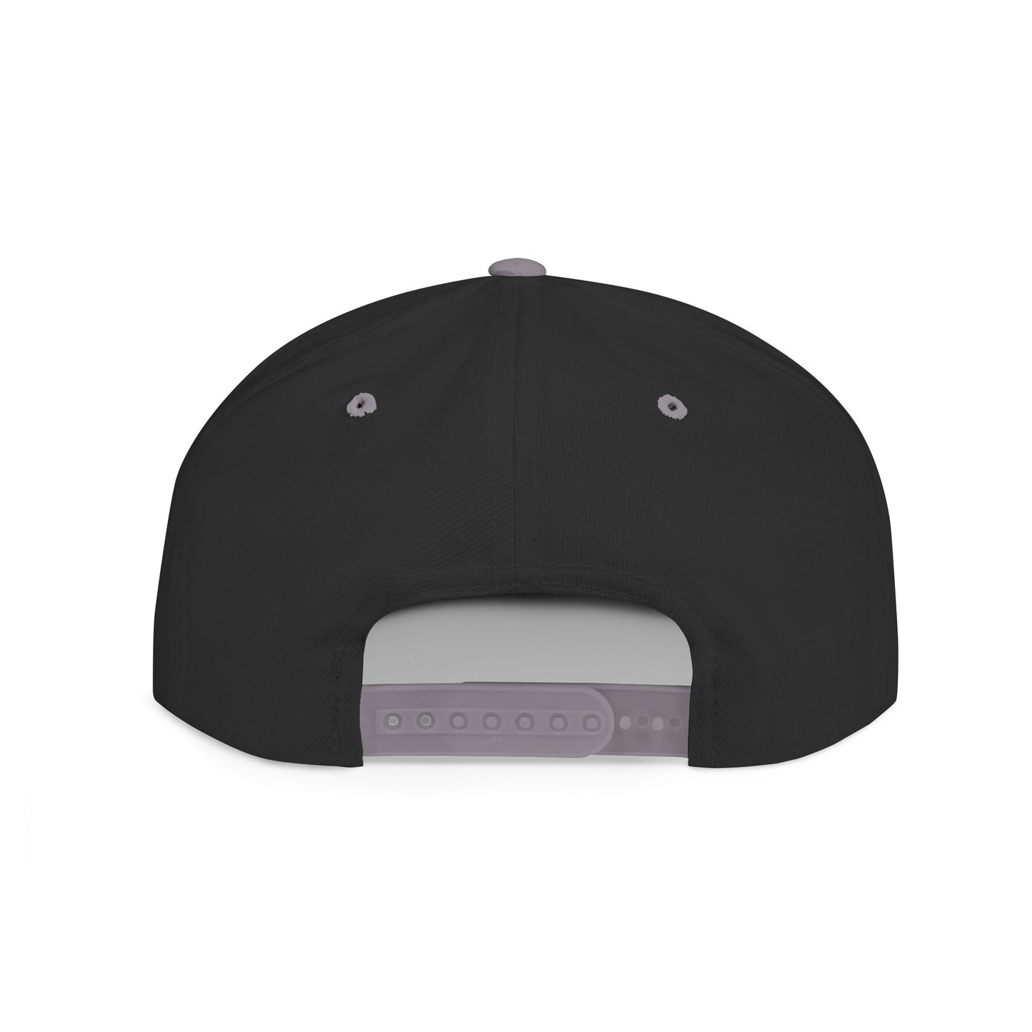 Snapback Hat — "Blessed Loser" Crown Embroidered Flat Bill Cap