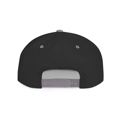 Snapback Hat — "Blessed Loser" Crown Embroidered Flat Bill Cap