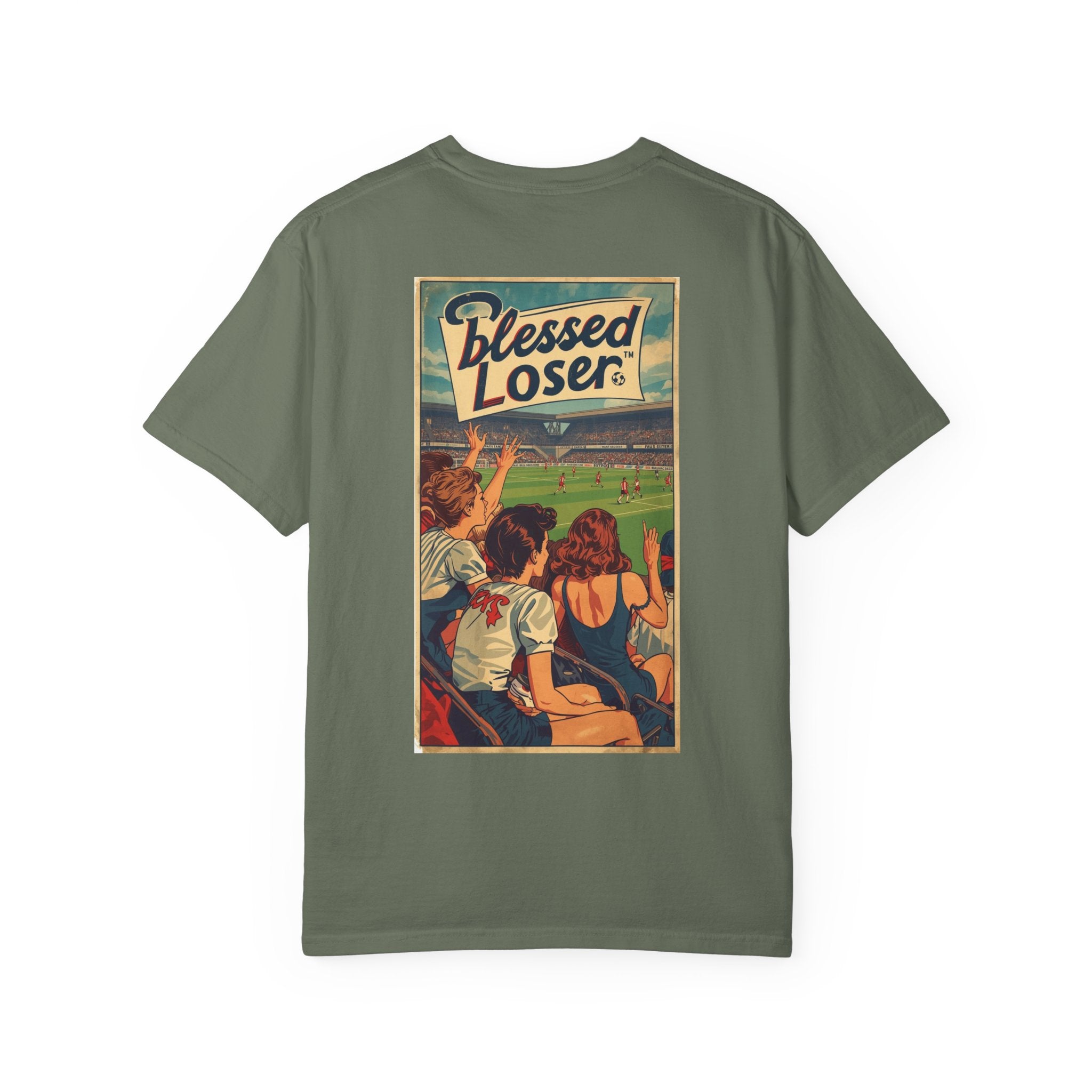 Blessed Loser Unisex Garment-Dyed T-Shirt | Vintage Style Graphic Tee, Comfort Colors
