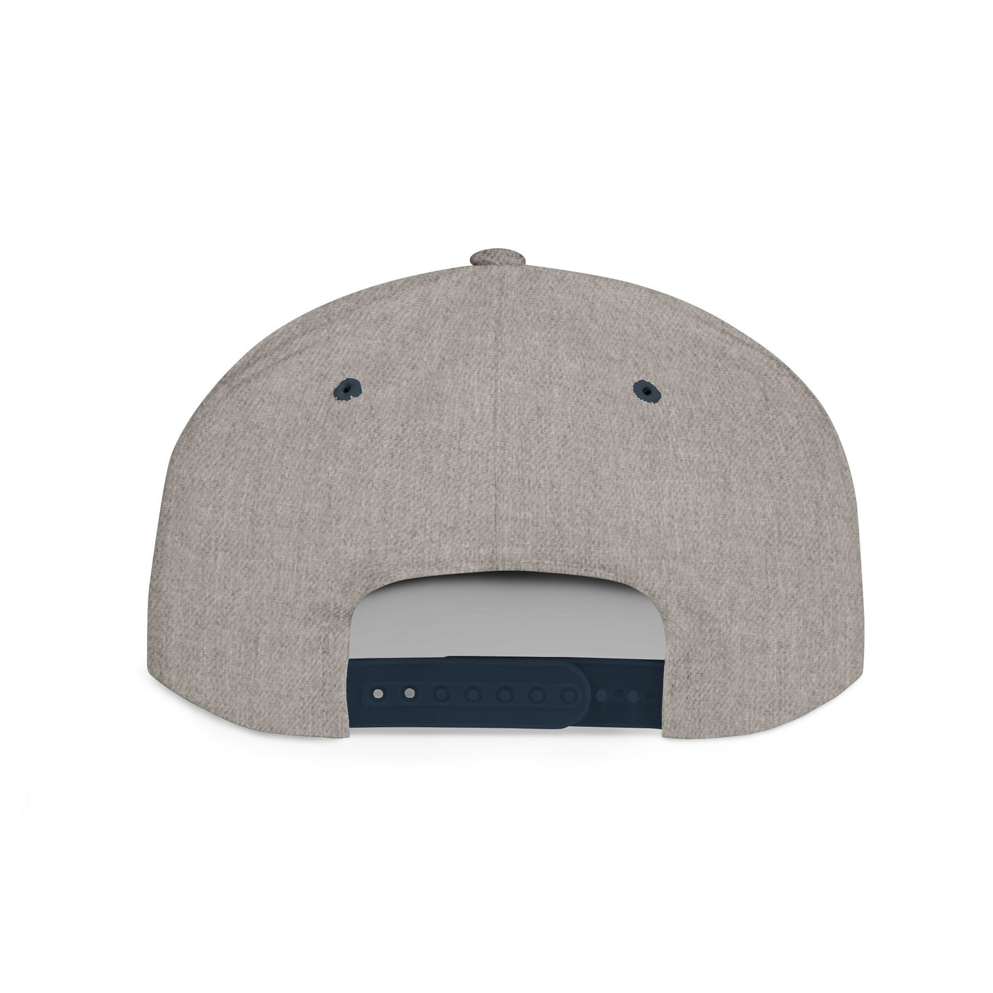 Snapback Hat — "Blessed Loser" Crown Embroidered Flat Bill Cap