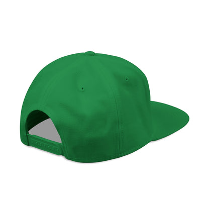 Embroidered Crown Snapback Hat — 'Crown x Crown' Streetwear Cap