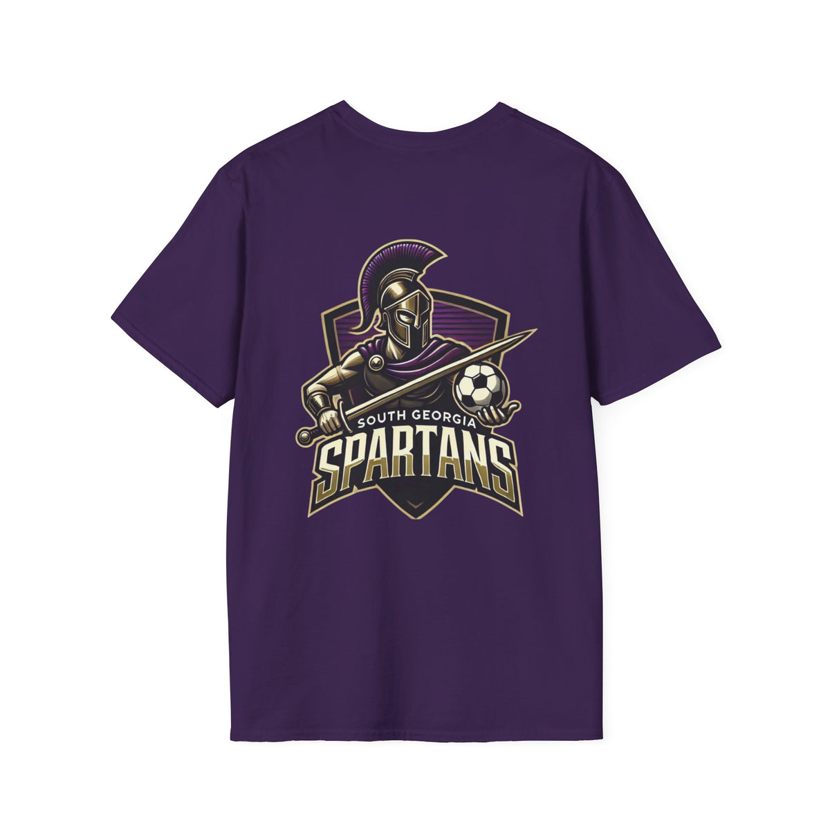Spartan Helmet Logo T-Shirt — Vintage College Team Tee