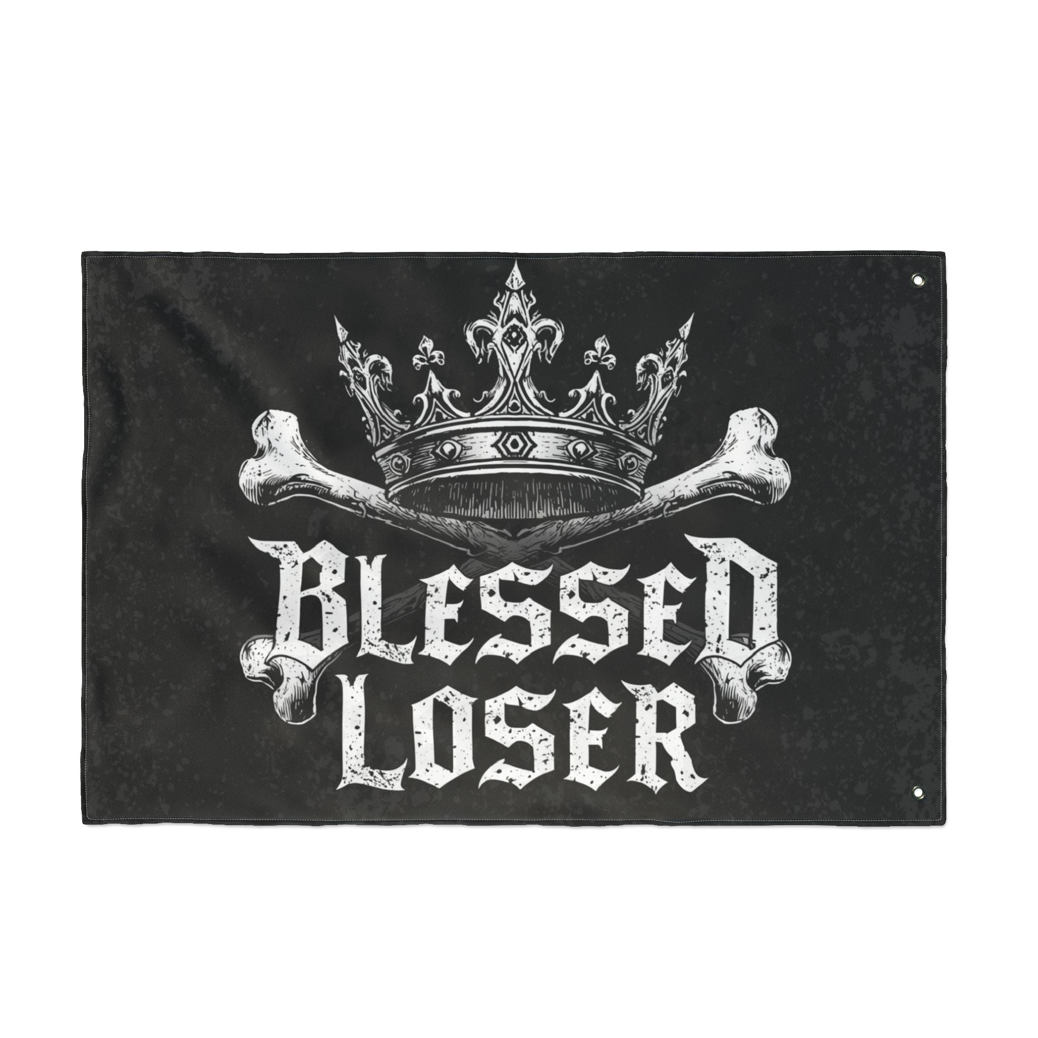 Blessed loser Black flag