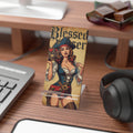 Pirate Pin-Up Smartphone Stand — "Blessed Loser" Mobile Display Holder