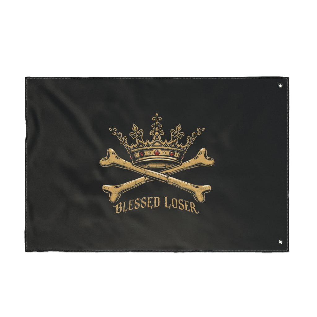 Double-Sided Blessed loser pirate flag