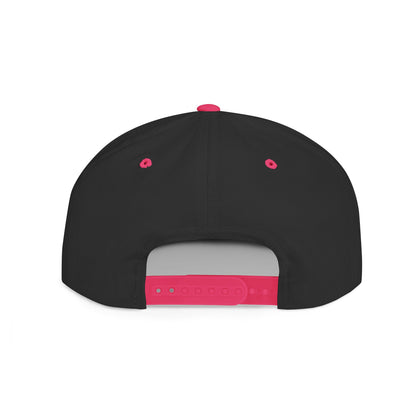 Snapback Hat — "Blessed Loser" Crown Embroidered Flat Bill Cap