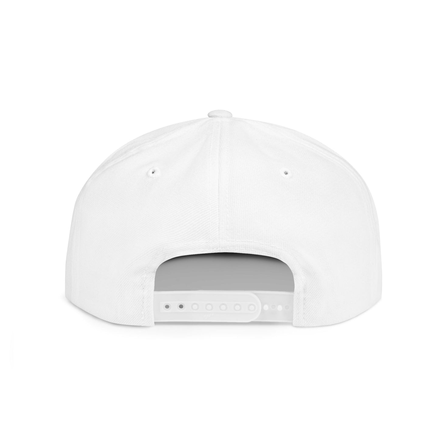 Snapback Hat — "Blessed Loser" Crown Embroidered Flat Bill Cap