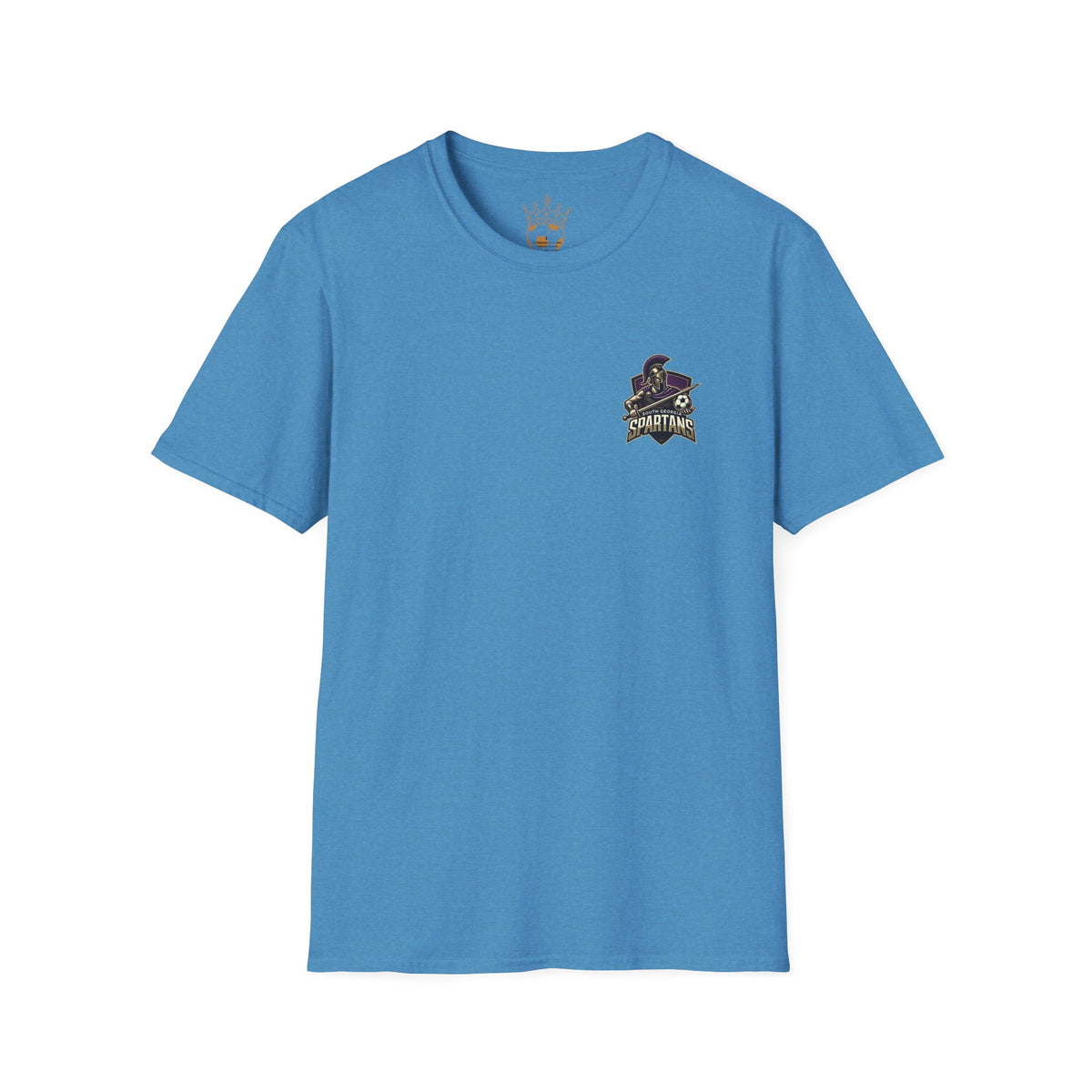 Spartan Helmet Logo T-Shirt — Vintage College Team Tee