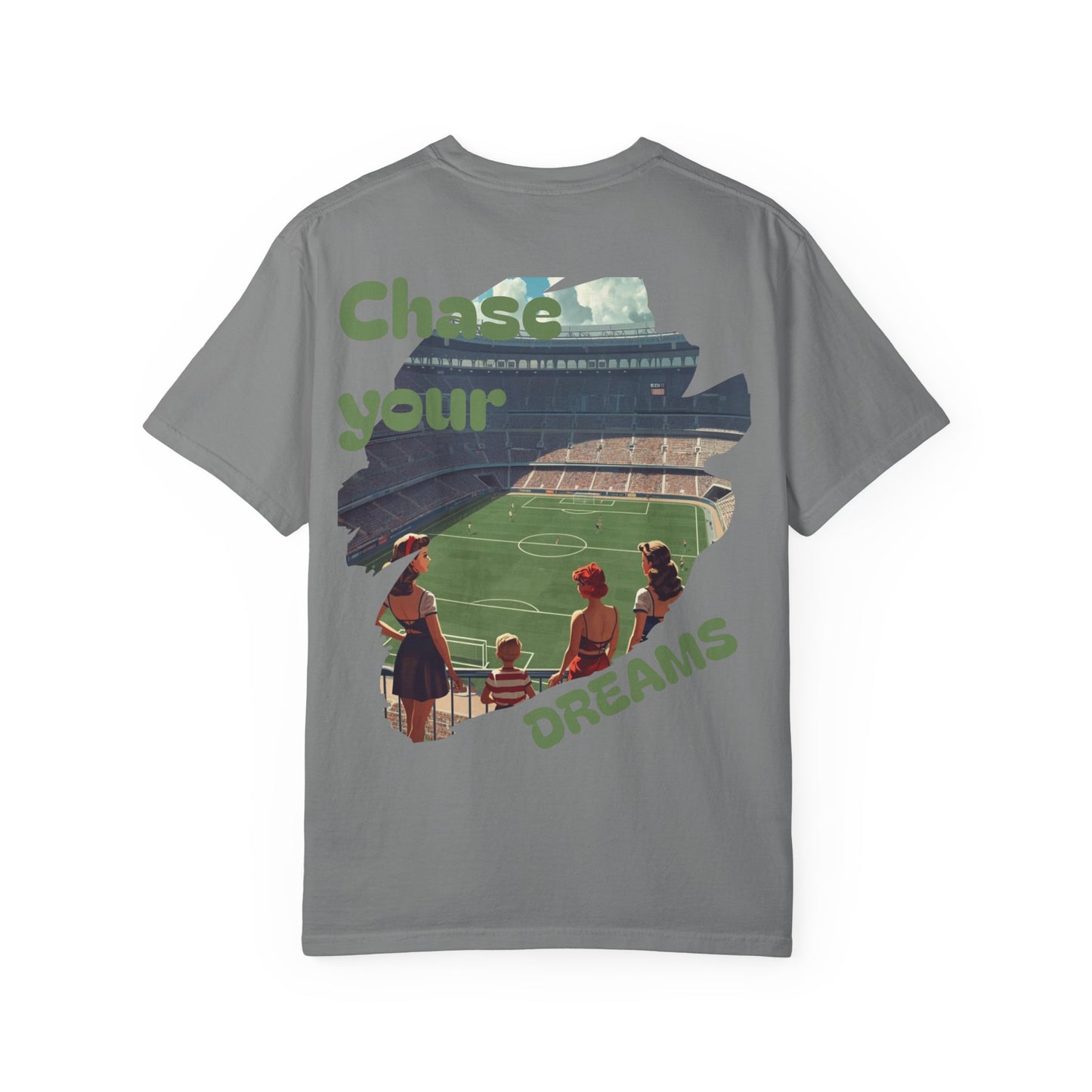 Chase Your Dreams Tee — 'Blessed Loser' Vintage Stadium Graphic T-Shirt