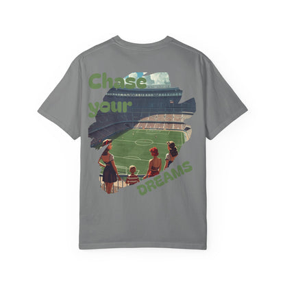 Chase Your Dreams Tee — 'Blessed Loser' Vintage Stadium Graphic T-Shirt