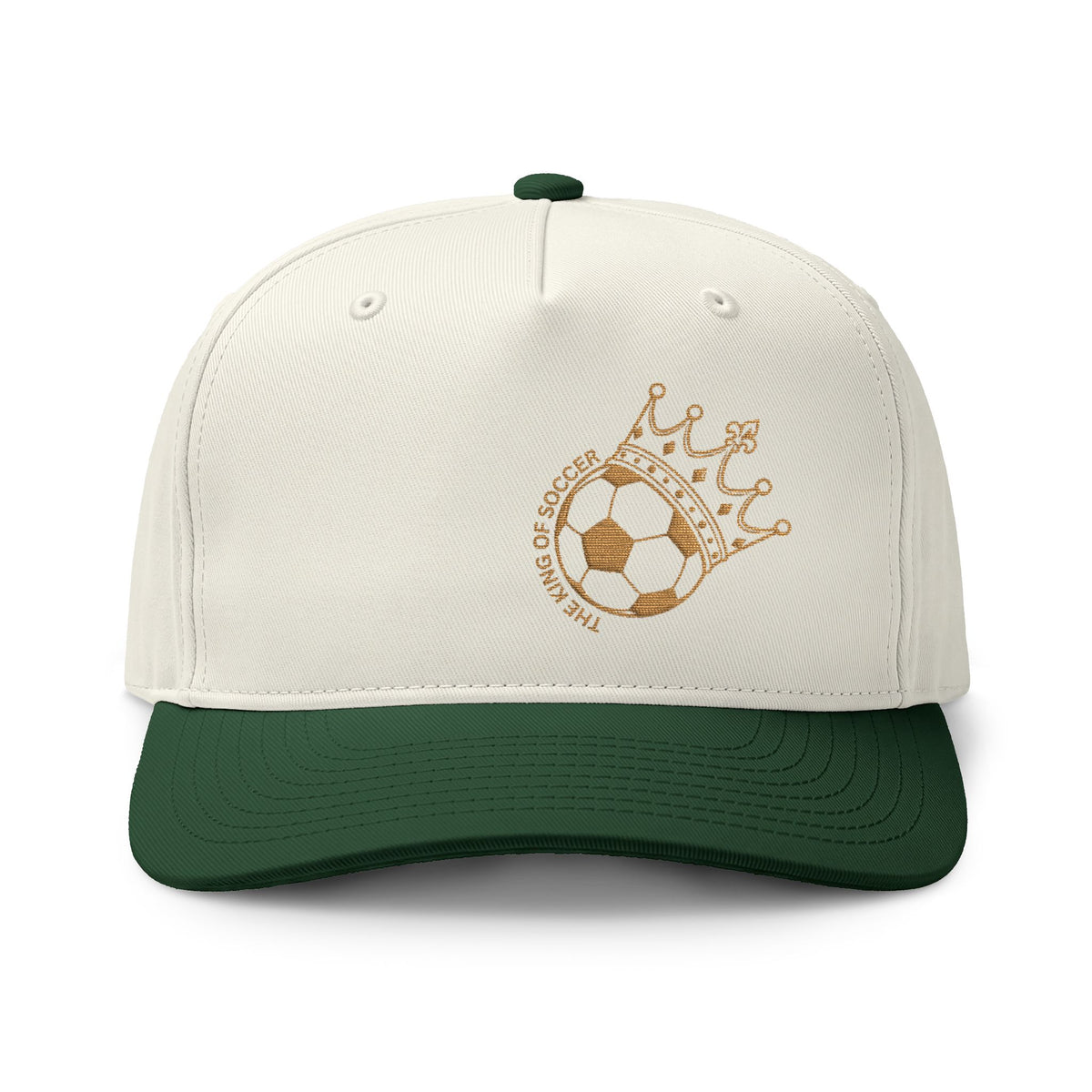 Soccer Crown Two-Tone Cap