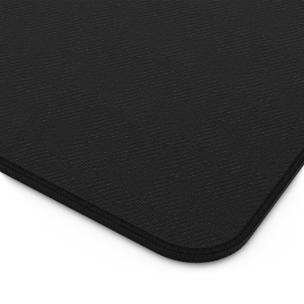 Blessed Loser Desk Mat — Crown & Crossbones Green Gaming/Office Mouse Pad