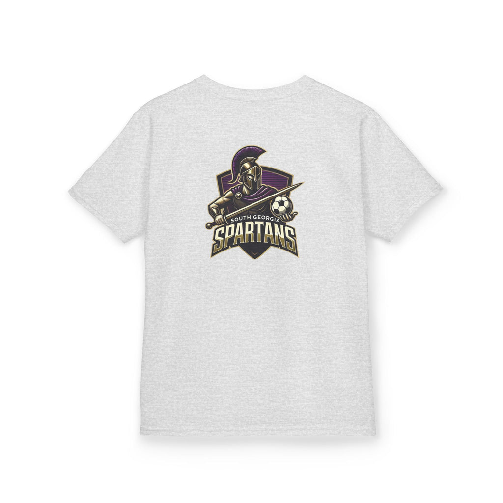 Spartans Kids Heavy Cotton Tee - Perfect for Young Sports Enthusiasts
