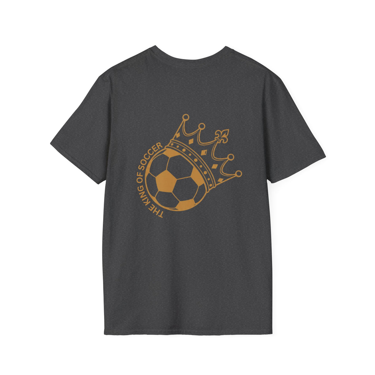 Cute Crowned Cat Pocket Tee — Minimal Embroidered Kitten T-Shirt