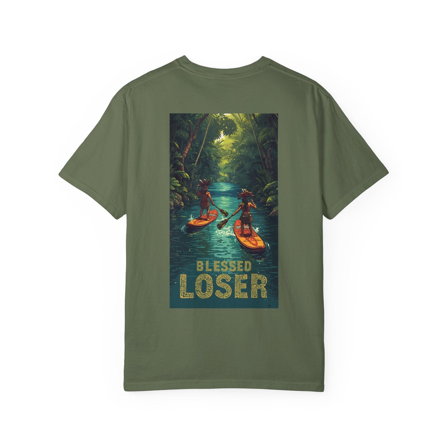 Blessed Loser T-Shirt — Vintage Kayak Adventure Graphic Tee