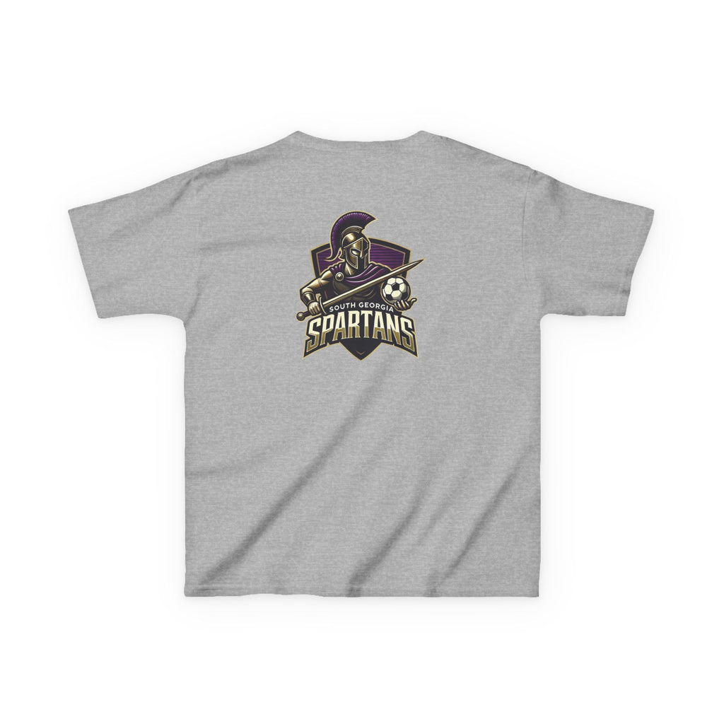 Spartans Kids Heavy Cotton Tee - Perfect for Young Sports Enthusiasts