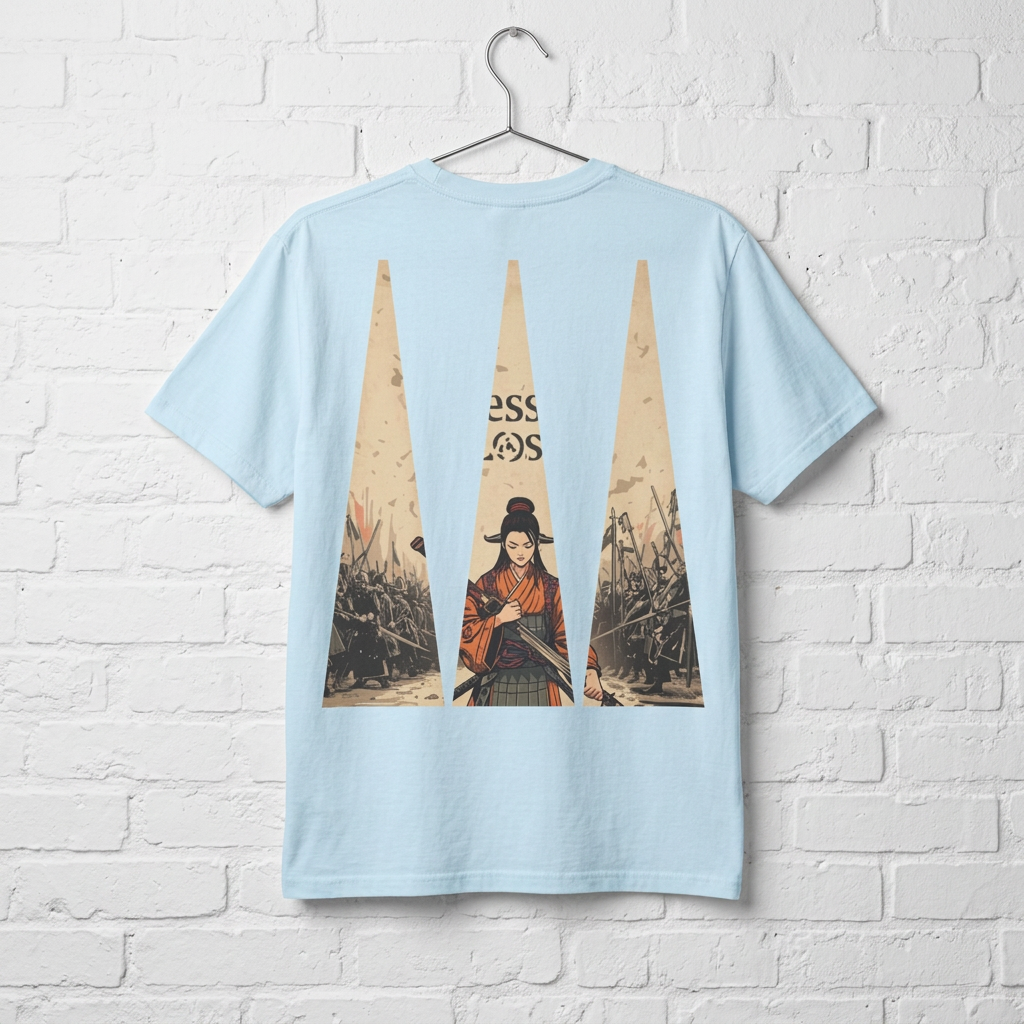 Blessed Loser T-Shirt — Vintage Samurai Triangle Back Print