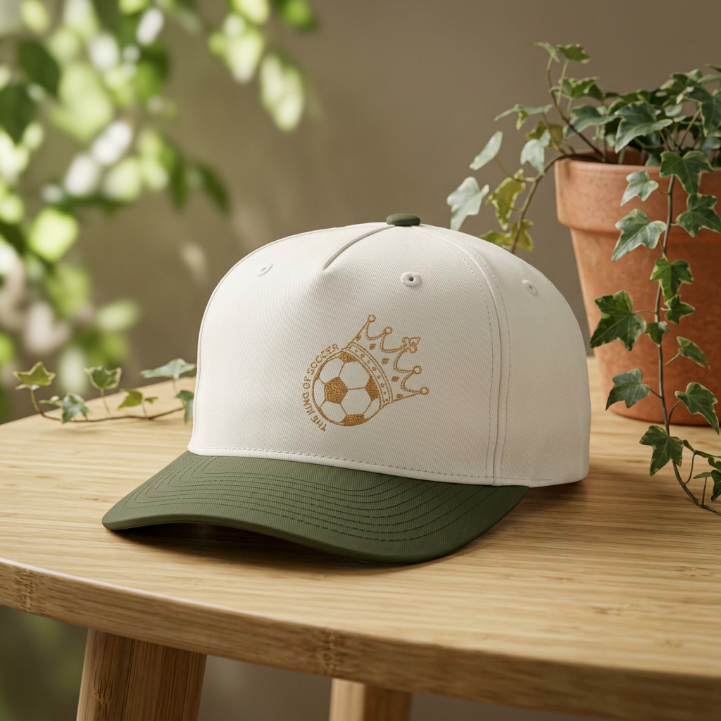 Soccer Crown Two-Tone Cap
