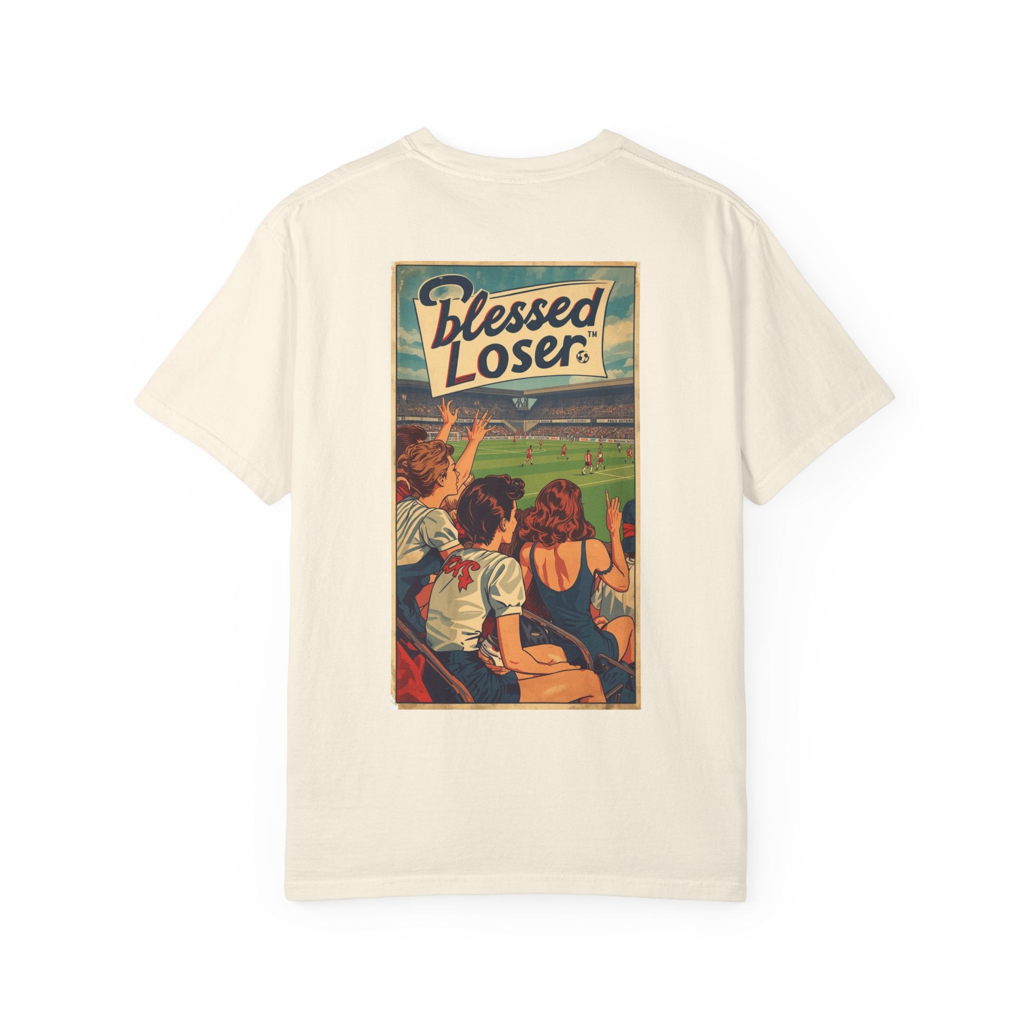 Blessed Loser Unisex Garment-Dyed T-Shirt | Vintage Style Graphic Tee, Comfort Colors