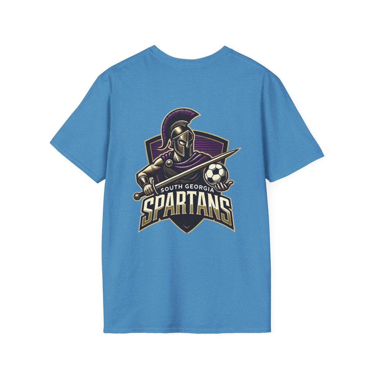 Spartan Helmet Logo T-Shirt — Vintage College Team Tee