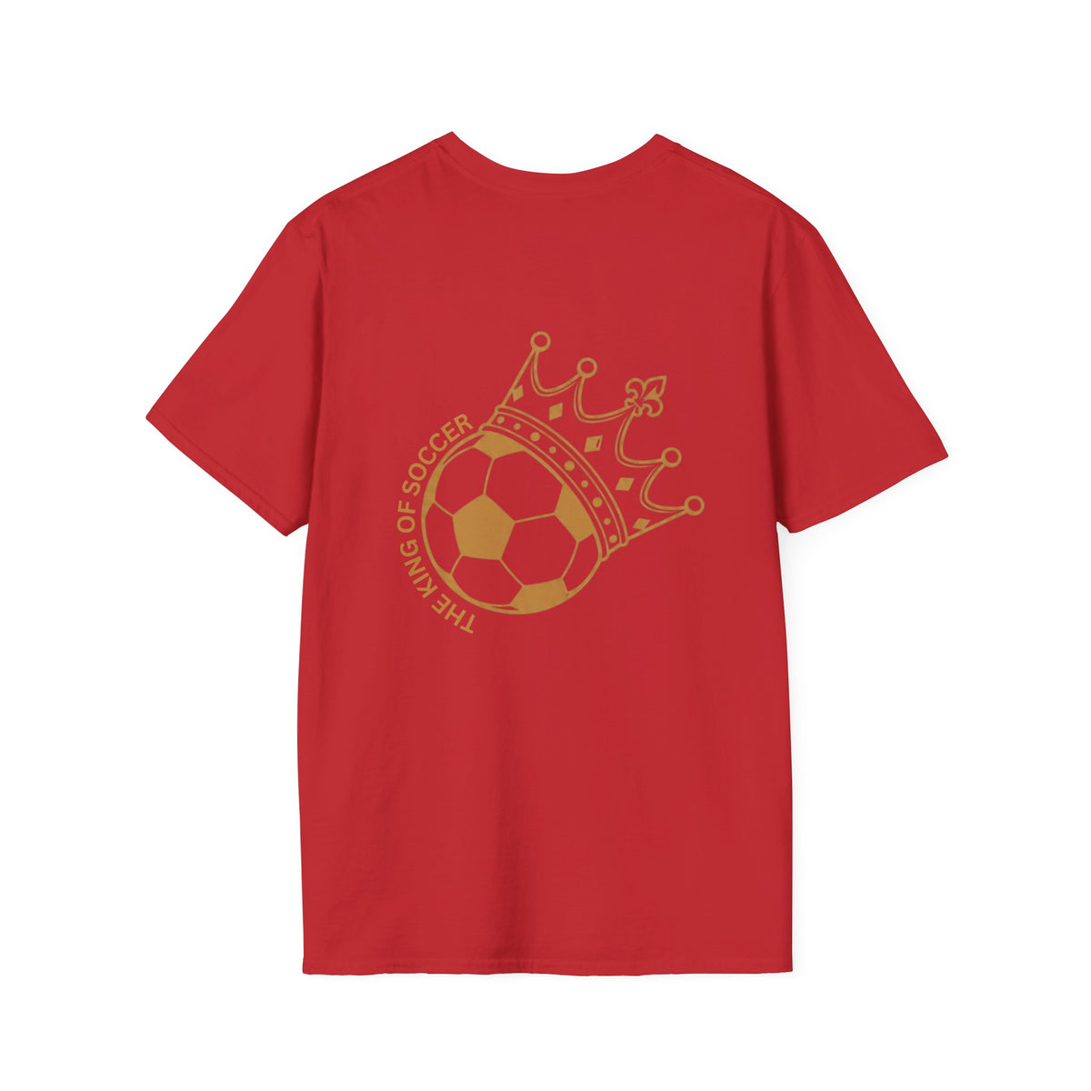 Cute Crowned Cat Pocket Tee — Minimal Embroidered Kitten T-Shirt