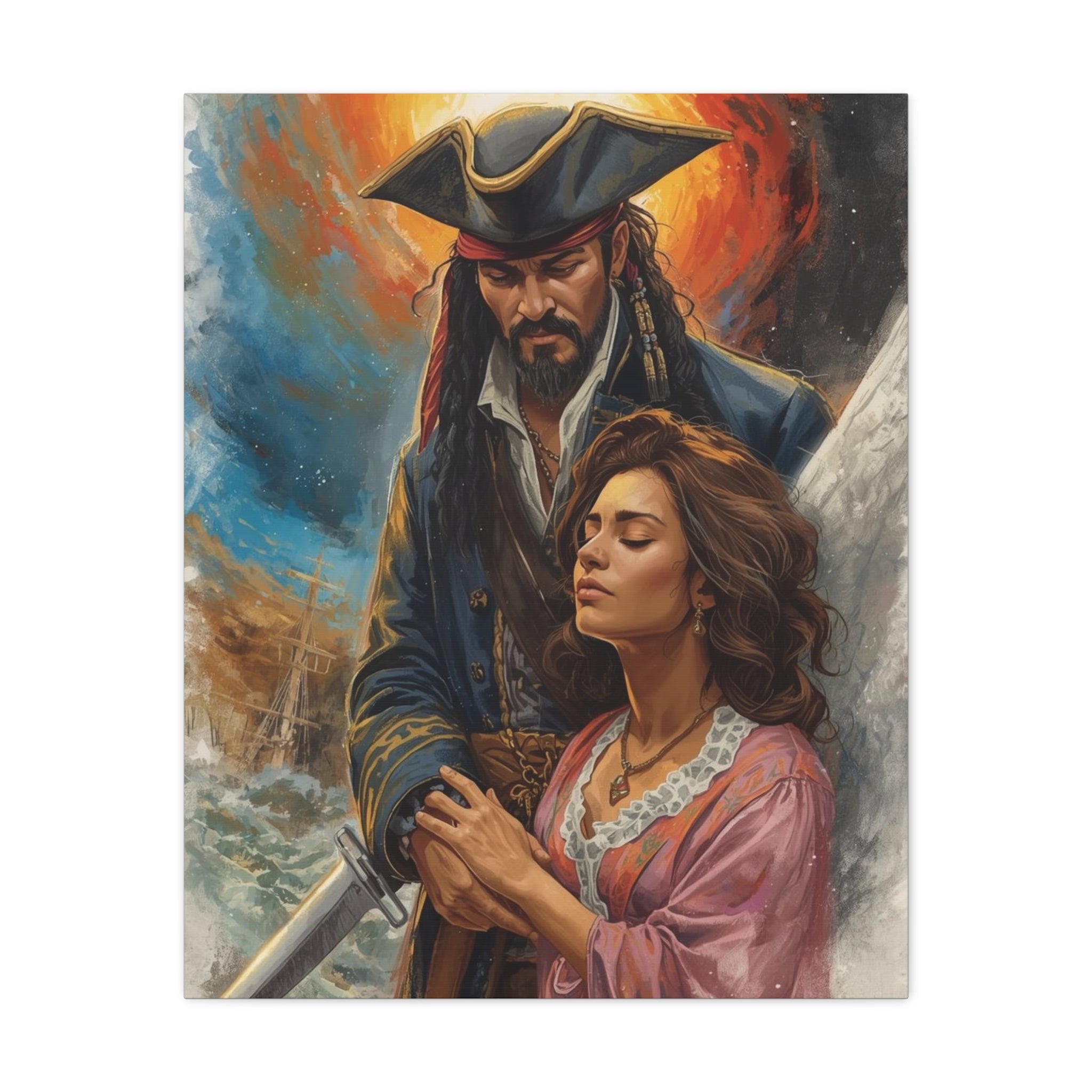 Blessed loser Canvas Print,