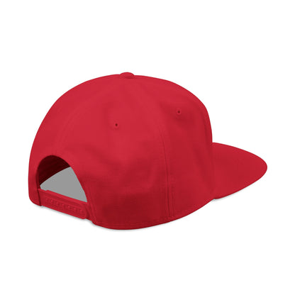 Embroidered Crown Snapback Hat — 'Crown x Crown' Streetwear Cap