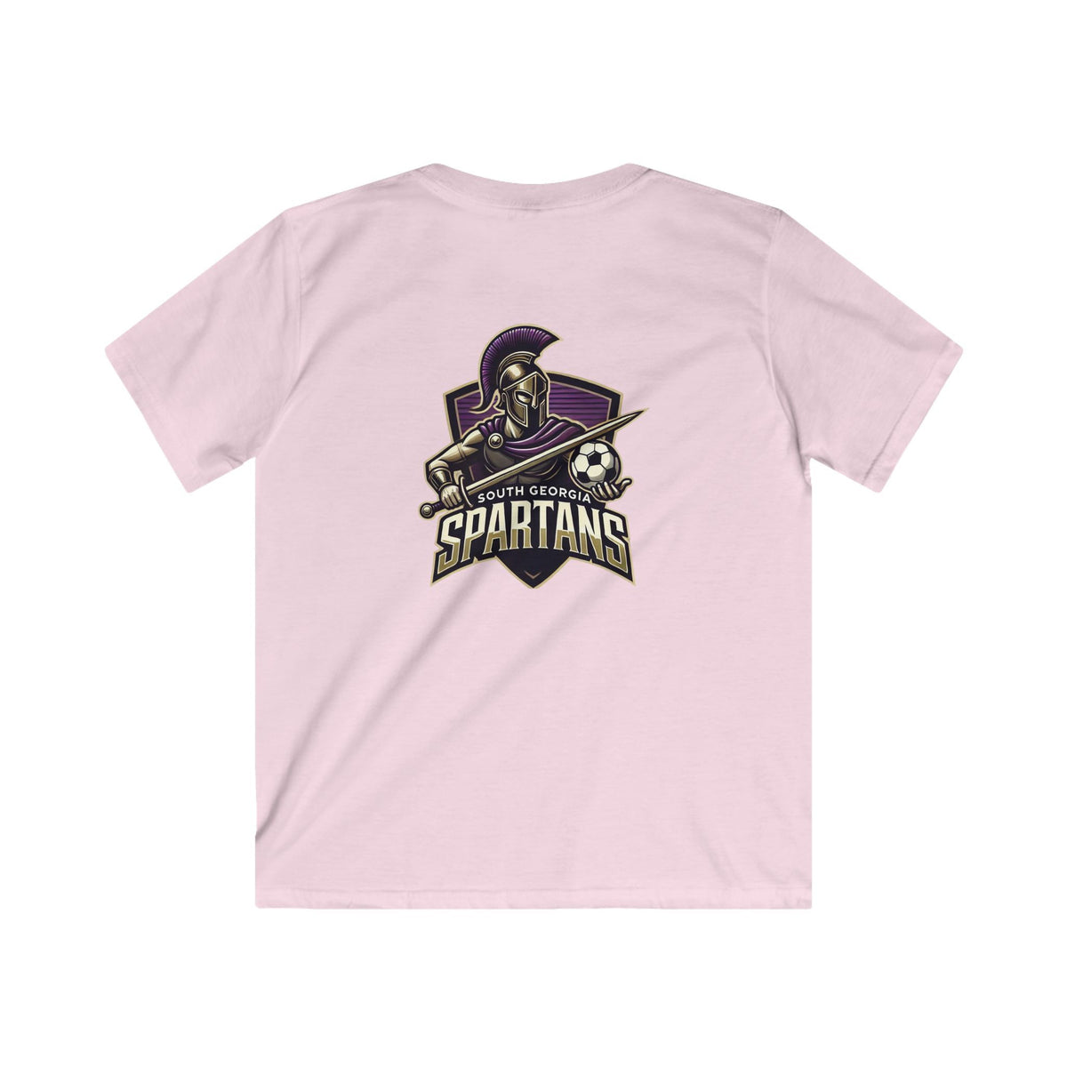 Kids Tee — South Georgia Spartans Soccer Logo Shirt
