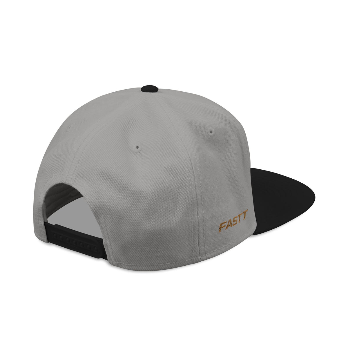 King of soccer Crown Snapback Hat — Bling Gold Crown Design (Black & Purple)