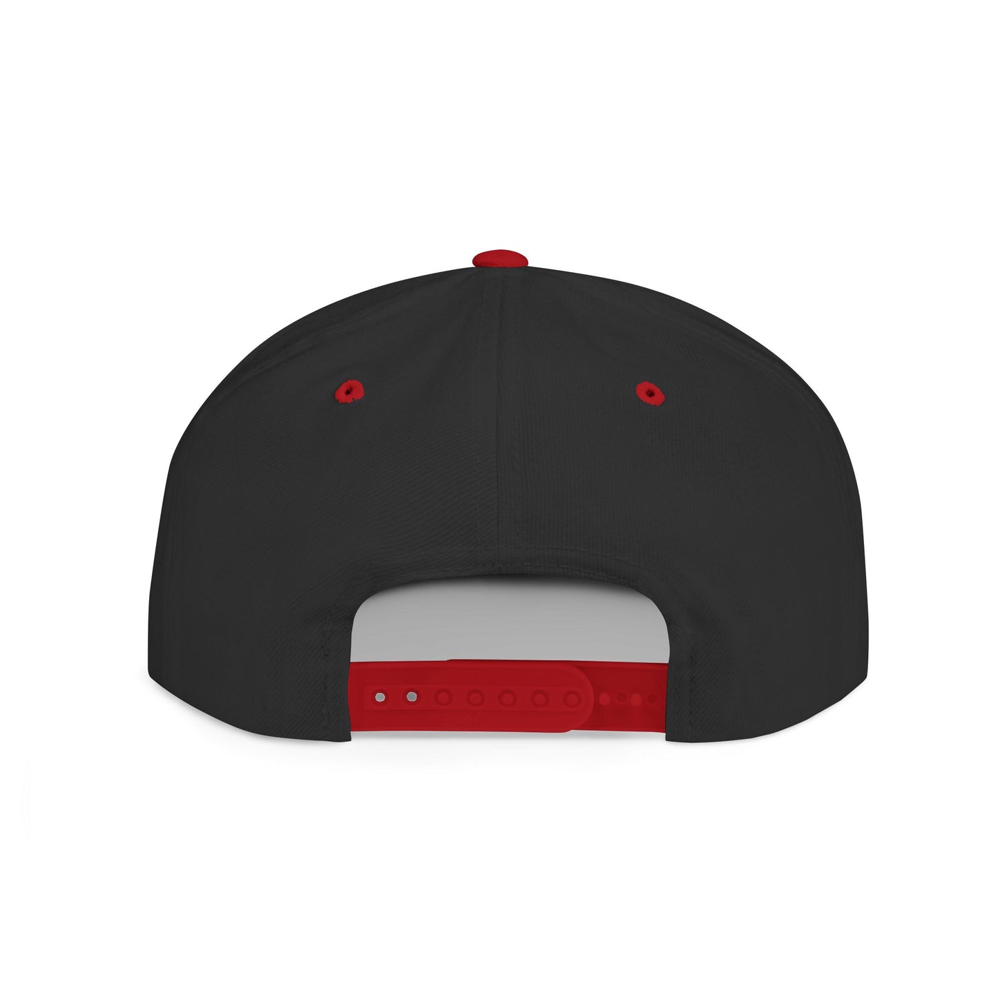 Snapback Hat — "Blessed Loser" Crown Embroidered Flat Bill Cap