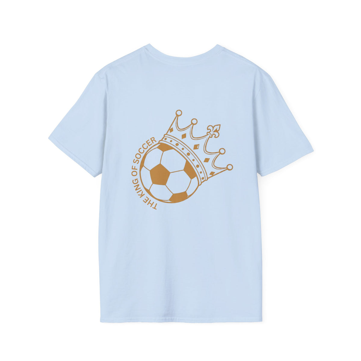 Cute Crowned Cat Pocket Tee — Minimal Embroidered Kitten T-Shirt