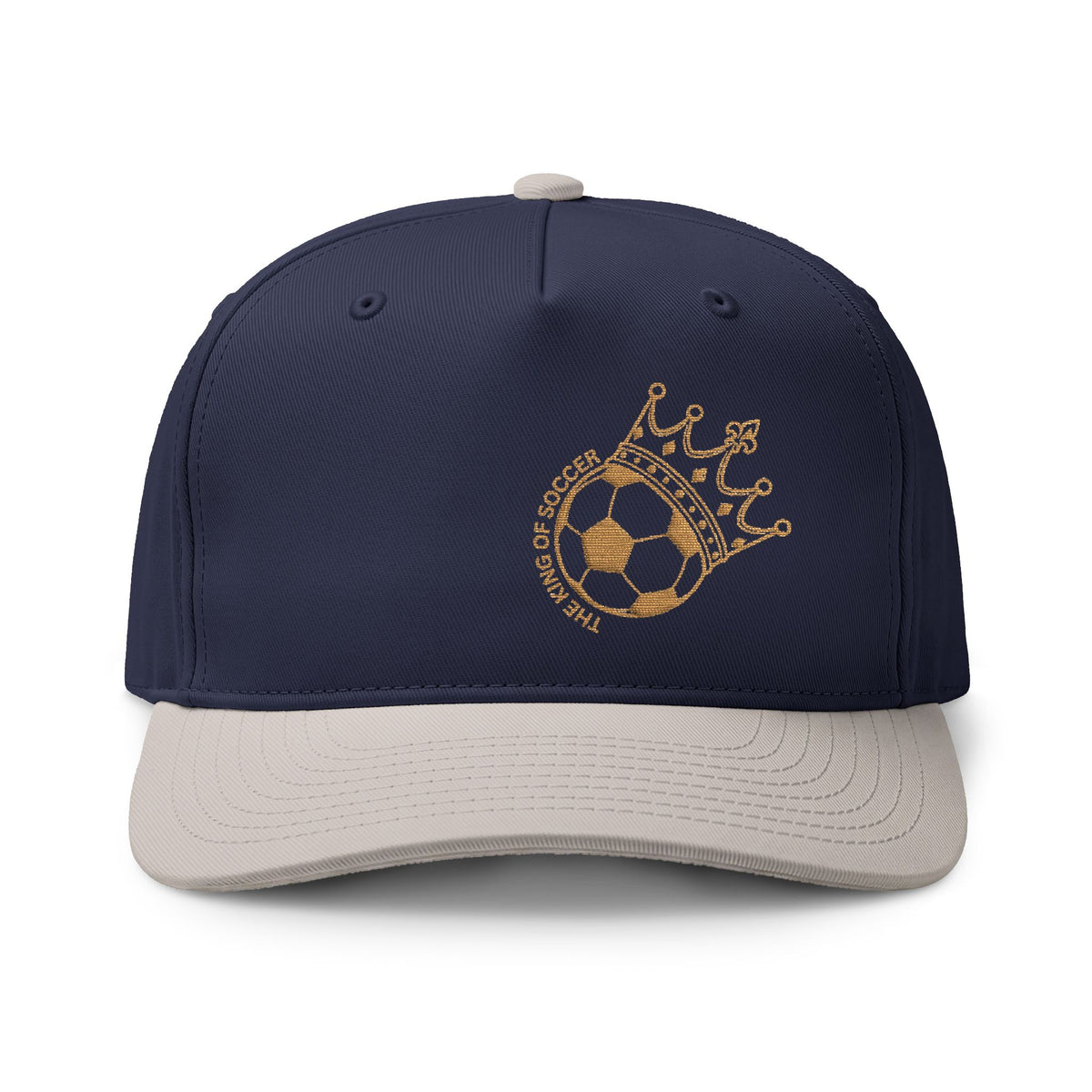 Soccer Crown Two-Tone Cap