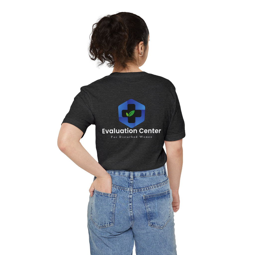 Evaluation Center Pocket T-Shirt — Medical Clinic Logo Tee