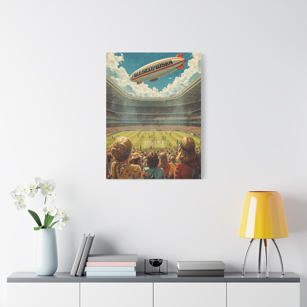 Blessed Loser Sport Art Canvas