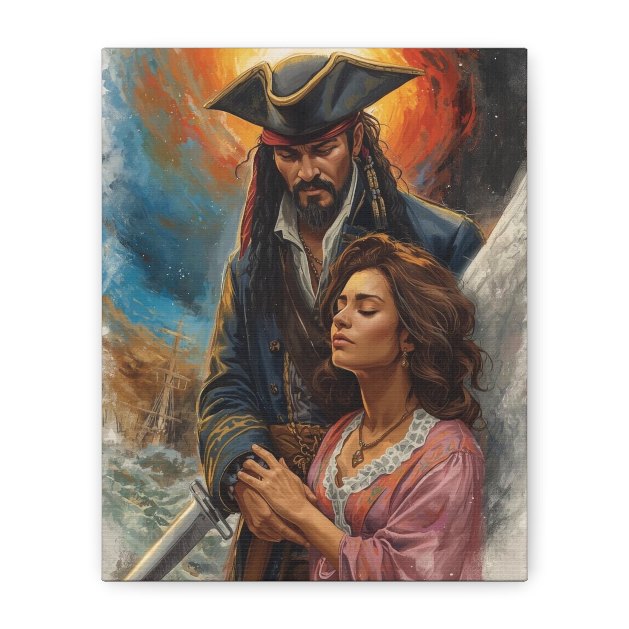 Blessed loser Canvas Print,