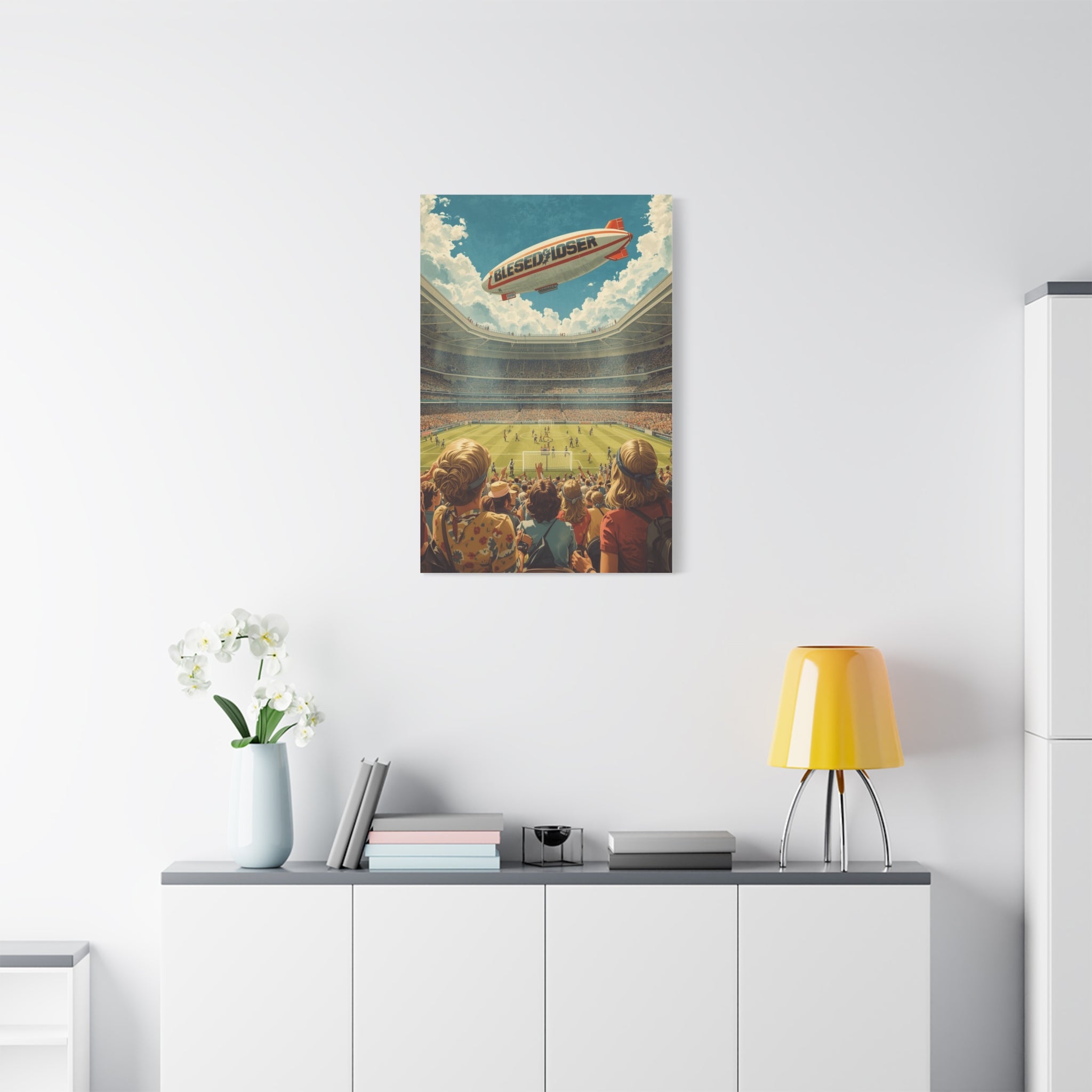 Blessed Loser Sport Art Canvas