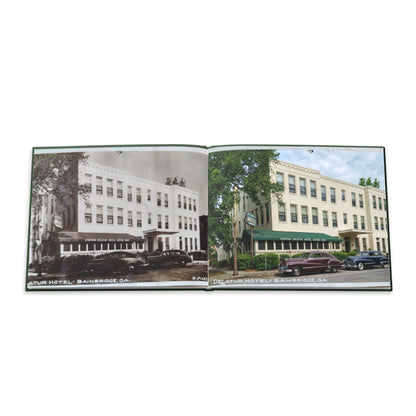 Decatur County Courthouse vintage Photo Book Hardcover | Historic Willis Park, Early 1900s