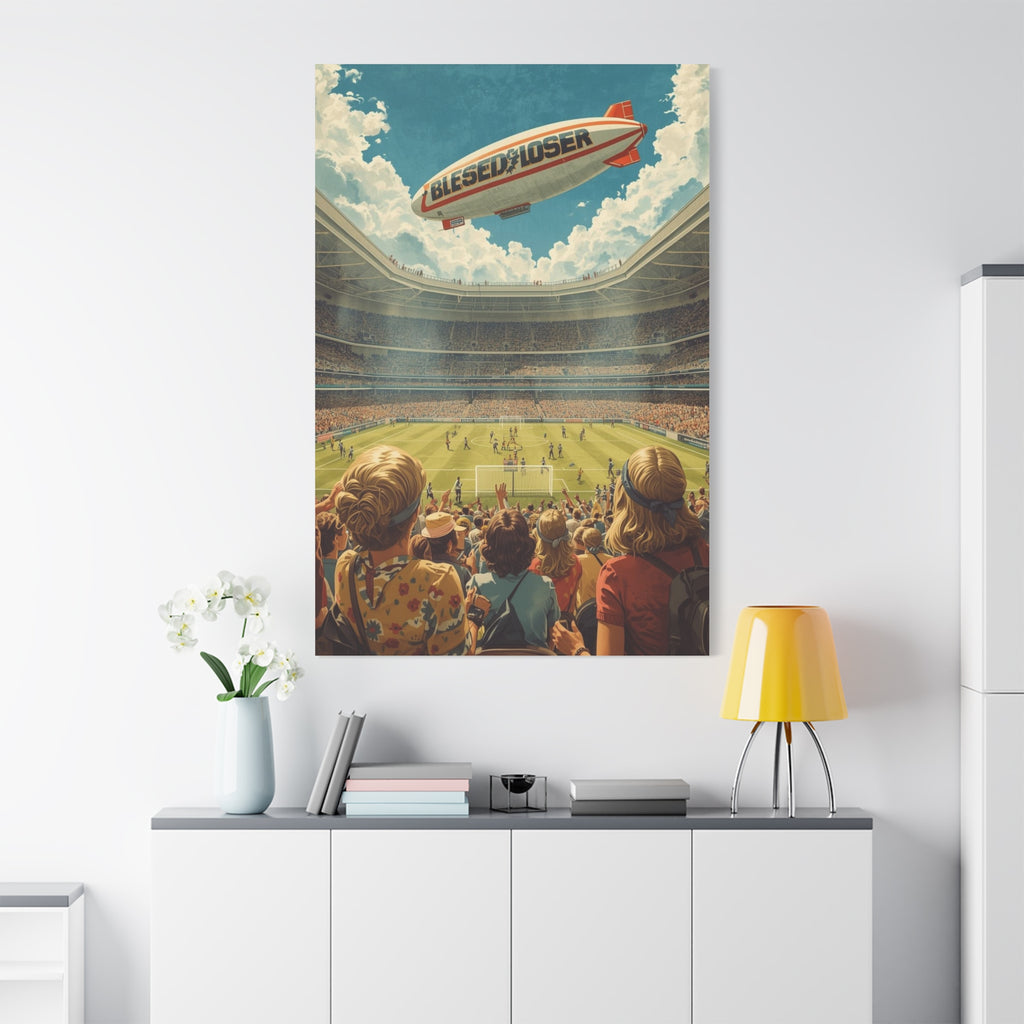 Blessed Loser Sport Art Canvas