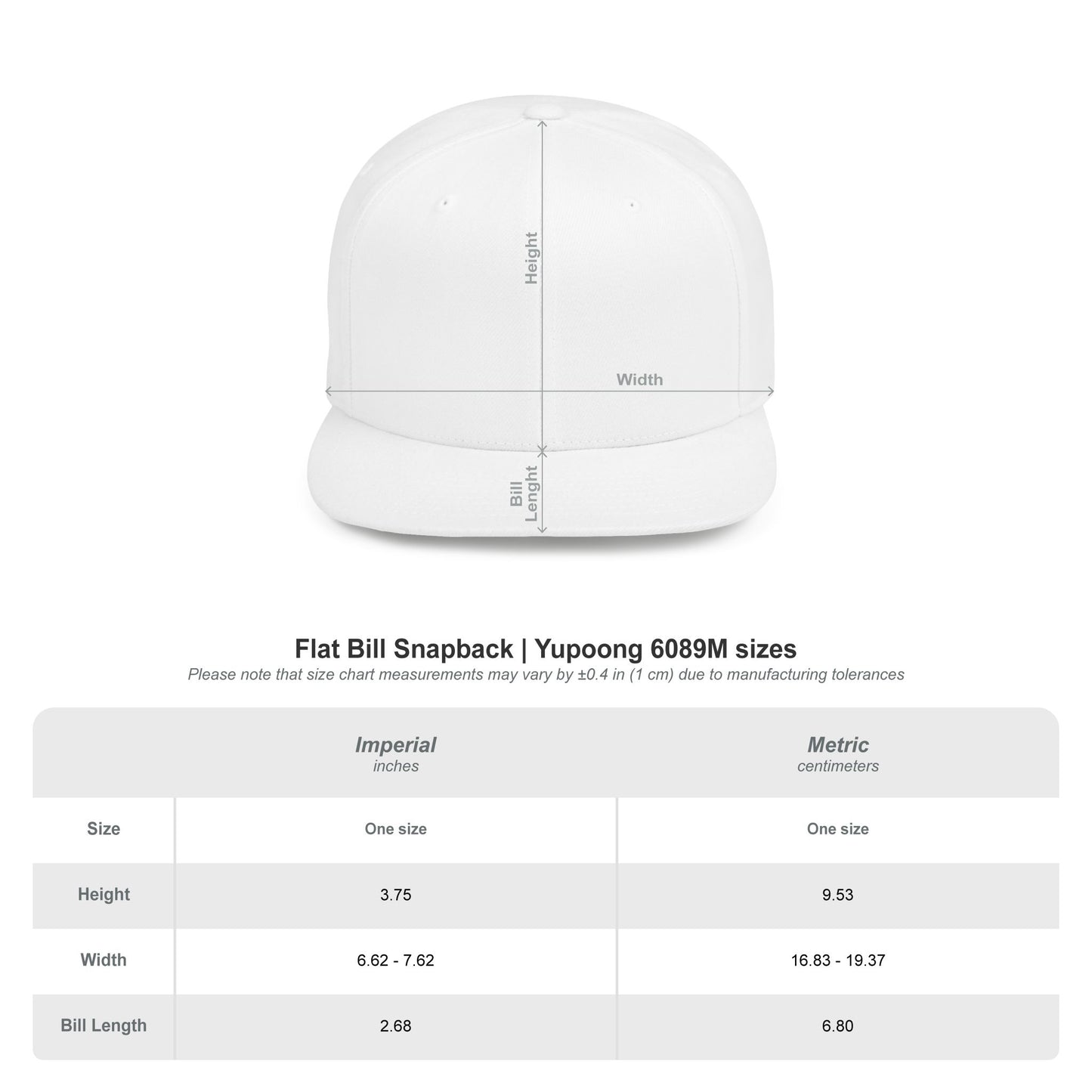 Snapback Hat — "Blessed Loser" Crown Embroidered Flat Bill Cap