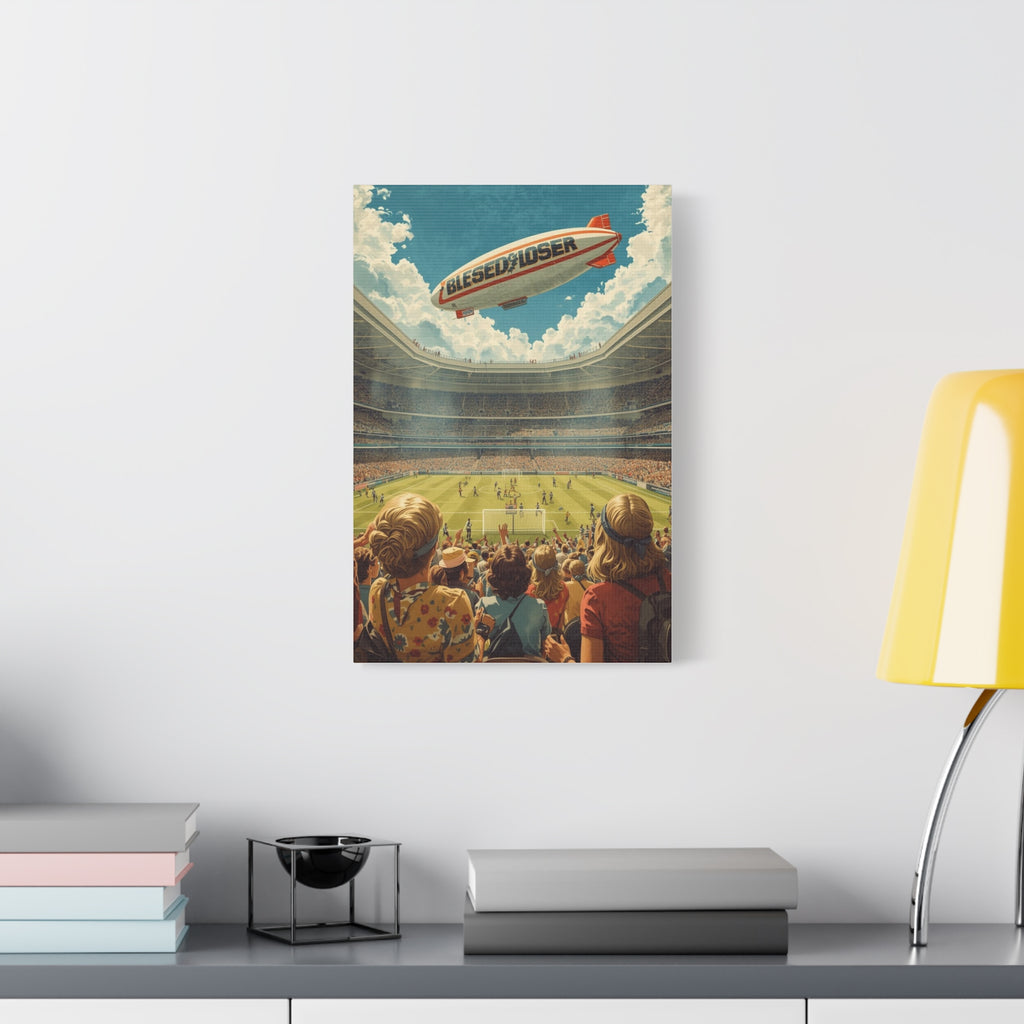 Blessed Loser Sport Art Canvas
