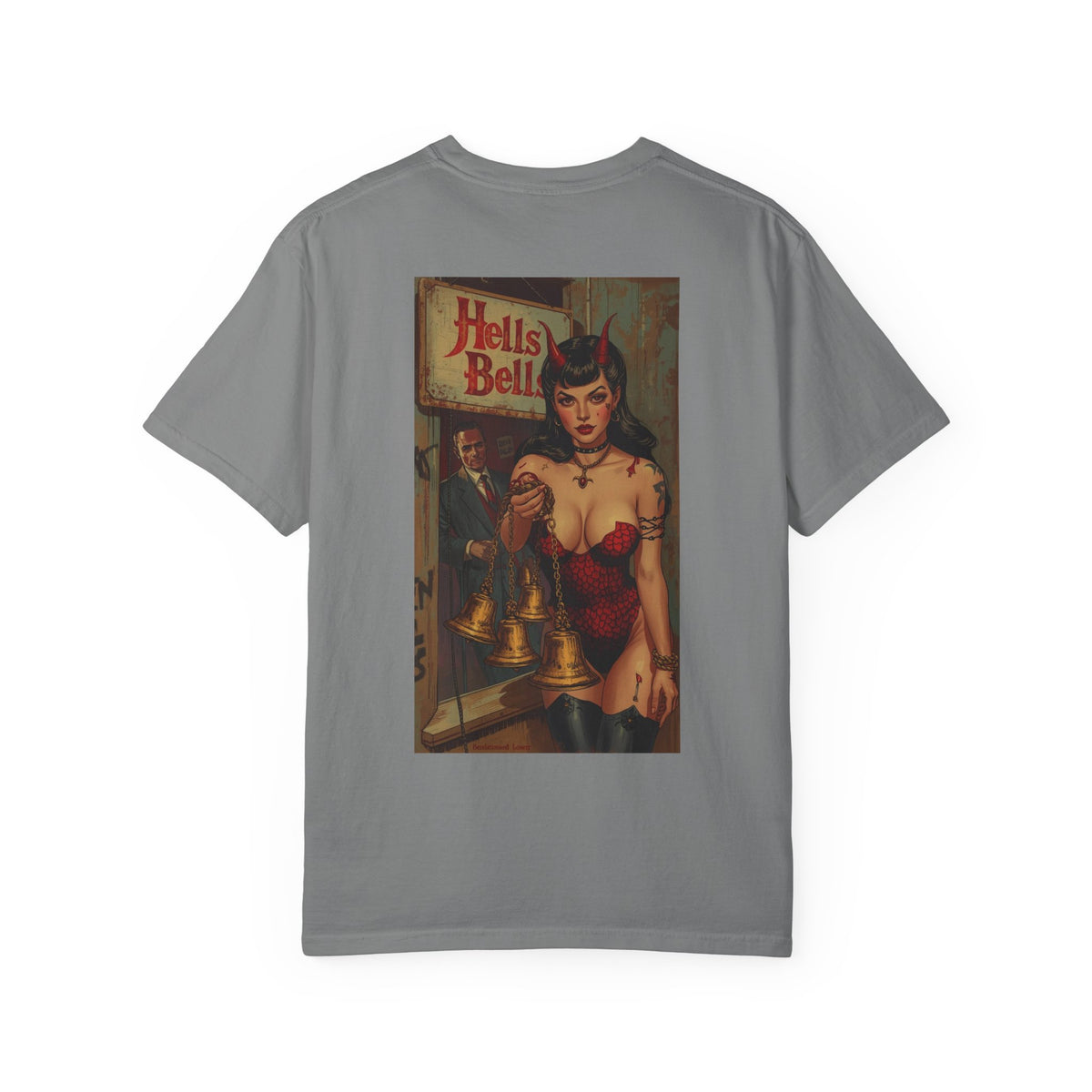 Hells bells Tshirt, Blessed Loser