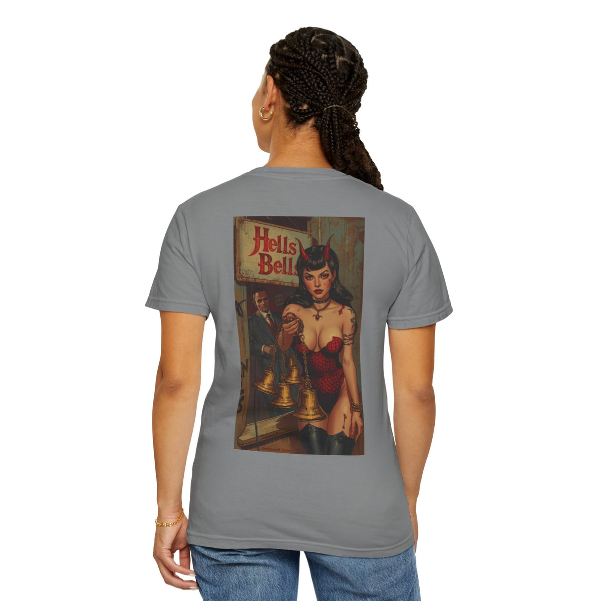 Hells bells Tshirt, Blessed Loser stylish unisex t-shirt featuring a unique graphic design.