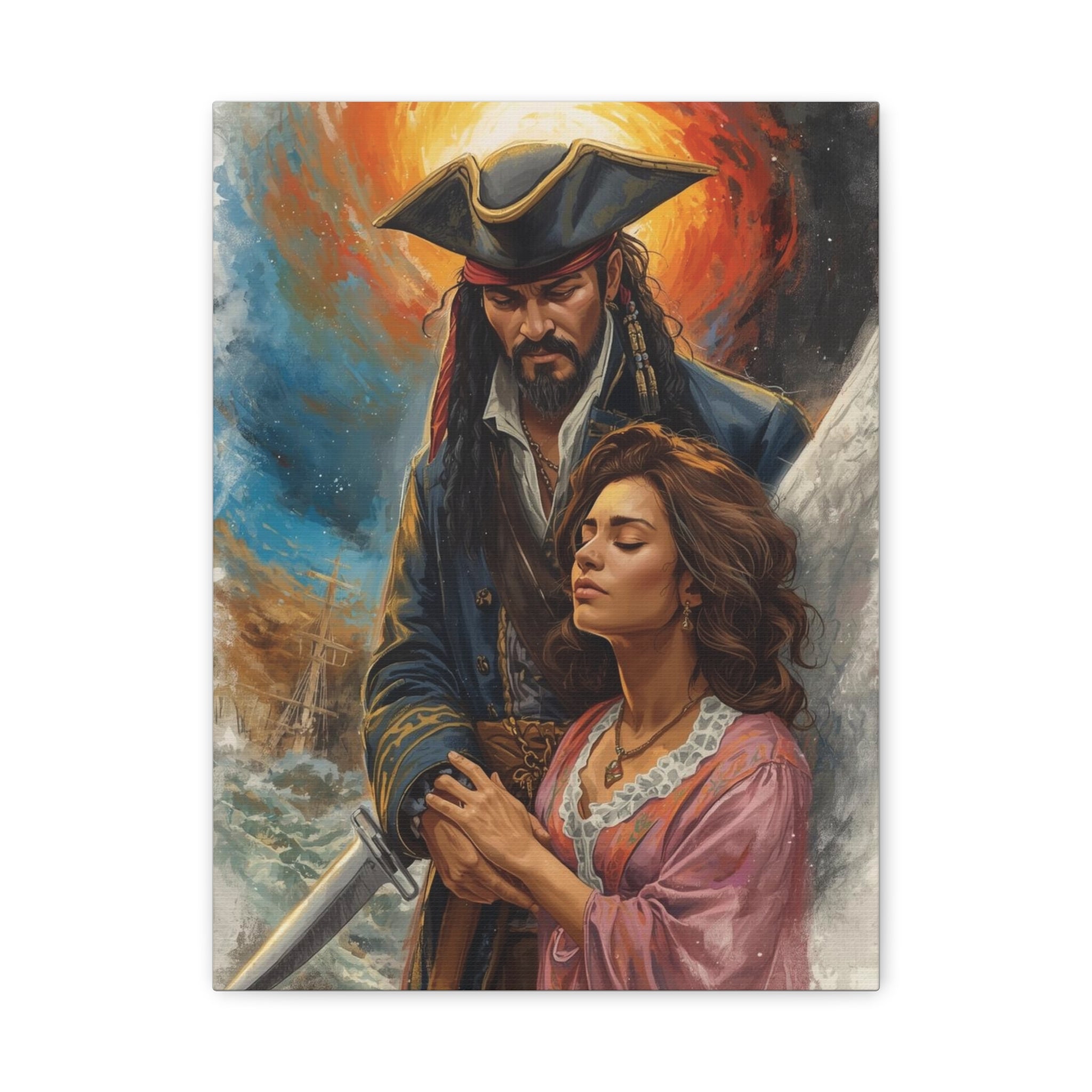 Blessed loser Canvas Print,