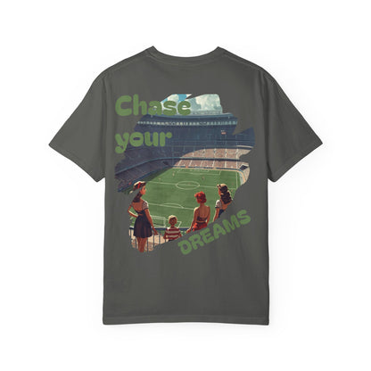 Chase Your Dreams Tee — 'Blessed Loser' Vintage Stadium Graphic T-Shirt